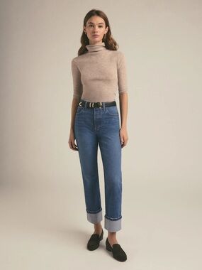 Favorite Daughter: Valentina Cuffed Super High Straight